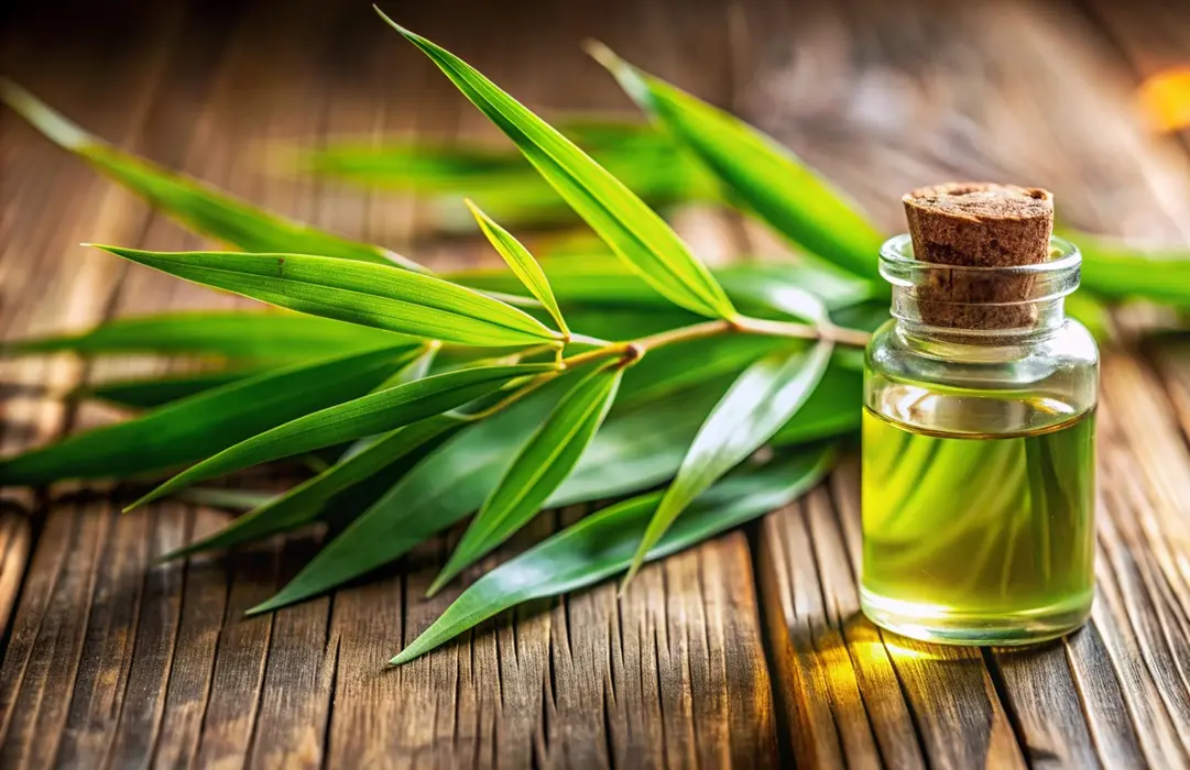 closeup-essential-oil-small-glass-bottle-with-bamboo-leaves-wooden-background-essential-oil-small-glass-bottle-with-green-bamboo-leaves-wood Melyek a lábgomba okai télen és hogyan kezeld? Sejtvédelem 