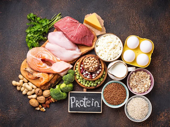 healthy-food-high-protein PCOS diéta: Így étkezz, a hormonális egyensúlyért! Hormontámogatás 