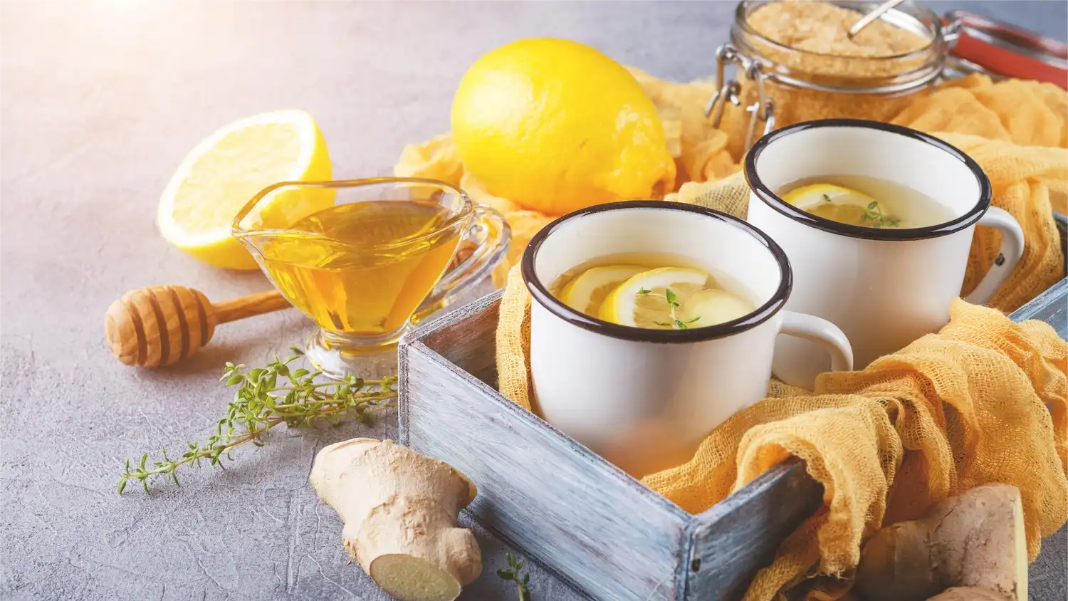 mezes-citromos-tea-influenzara Influenza:Megelőzés és kezelés természetes módszerekkel Immunrendszer 