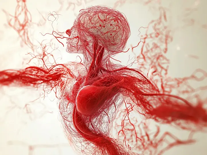 red-vascular-system-human-body-with-heart K2-vitamin: a csontoknak és az ereknek Szupertápanyagok 