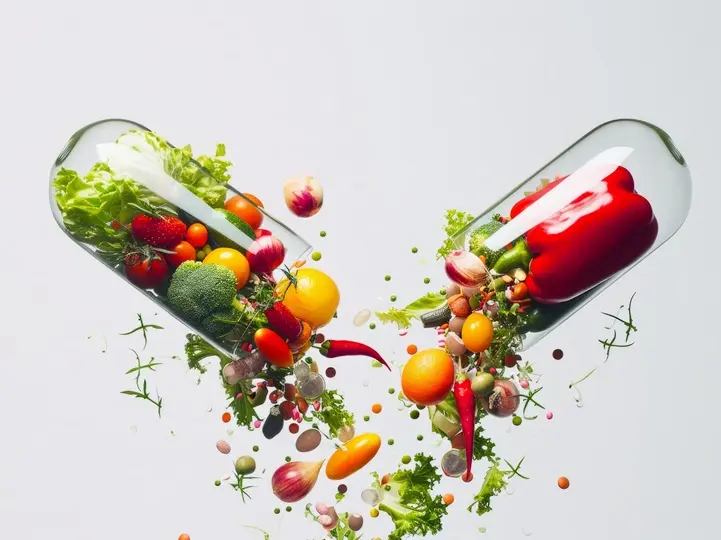 view-healthy-food-incased-pill-shaped-container201 Mit csináljunk, ha köhög a gyerek? Immunrendszer 