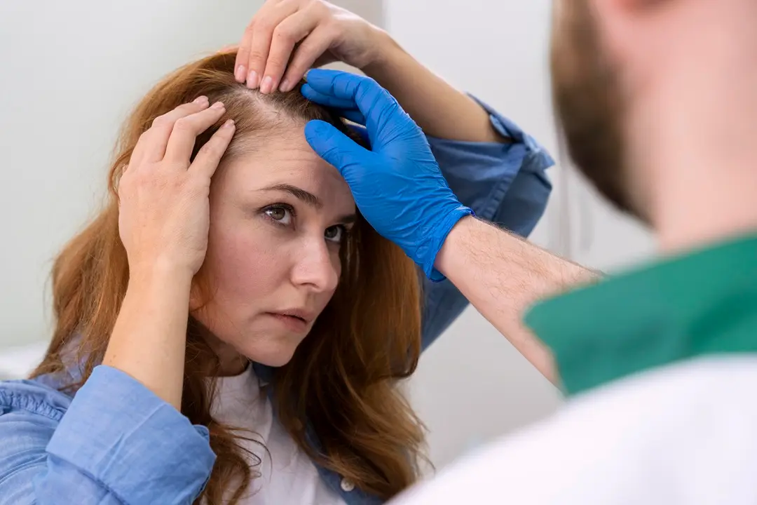 woman-getting-hair-loss-treatment-clinic Szezonális hajhullás: mit tehetsz ellene? Szépség 