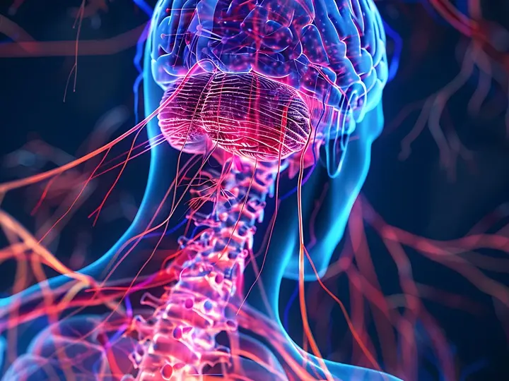 woman-with-purple-blue-body-neck-is-covered-red-blue-lines Bélbetegségek, pszichés panaszok és GAPS diéta Mentális egészség 