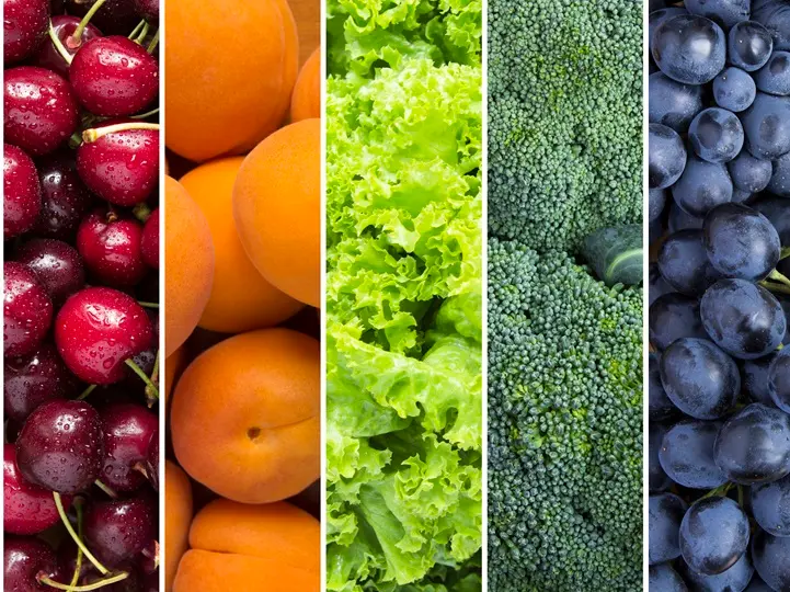 zoldsegek_gyumolcsok Egészséges étrend időseknek Emésztés 